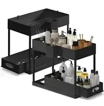 StorageBud 2-Tier Sliding Under Sink Organizer