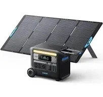 Anker Solar Generator 767 (PowerHouse 2048Wh with 2 200W Solar Panels)