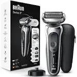 Braun Electric Shaver for Men Series 7 7185cc Wet &amp; Dry Shave, Turbo 7177cc