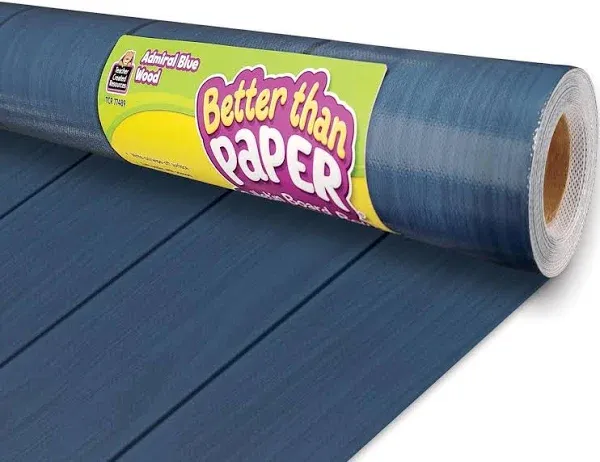 Admiral Blue Wood Better Than Paper Bulletin Board Roll