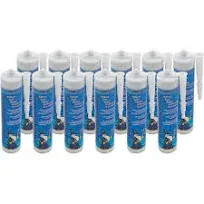 Underwater Magic UWM-01C Sealant, , 12ct, 290ml/9.8oz Tube, White