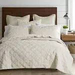 Levtex Home Washed Linen King Quilt in Natural