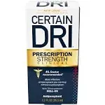 Certain Dri Anti-Perspirant, Roll-On, Pack of 3, 1.2 oz