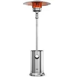 EAST OAK UR48GY1 48,000 BTU Patio Heater for Outdoor Use Gray New Open Box