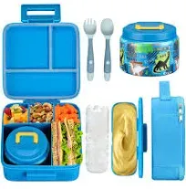 Bento Lunch Box for Kids with 8Oz Soup Thermo,Leak-Pr<wbr/>oof Lunch Containers with 5