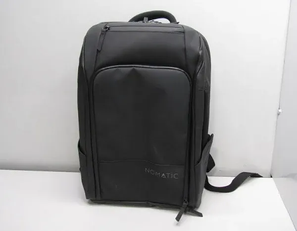  Travel Pack - Water Resistant Laptop Bag - TSA-Ready Expandable 20L Black