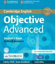 Objective Advanced Student's Book Without Answers with Testbank [With CDROM]