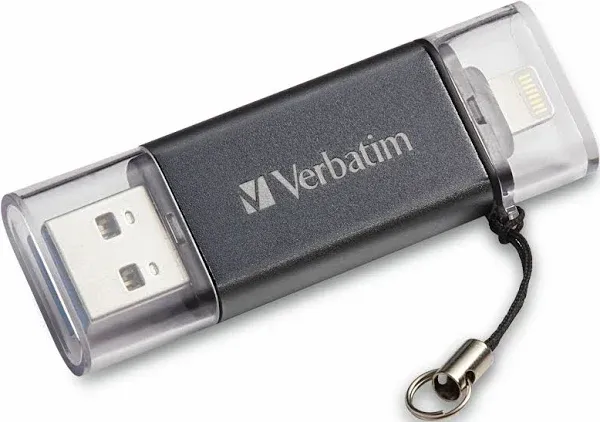 Verbatim Store-N-Go Dual USB 3.0 Flash Drive 32G Graphite 49300