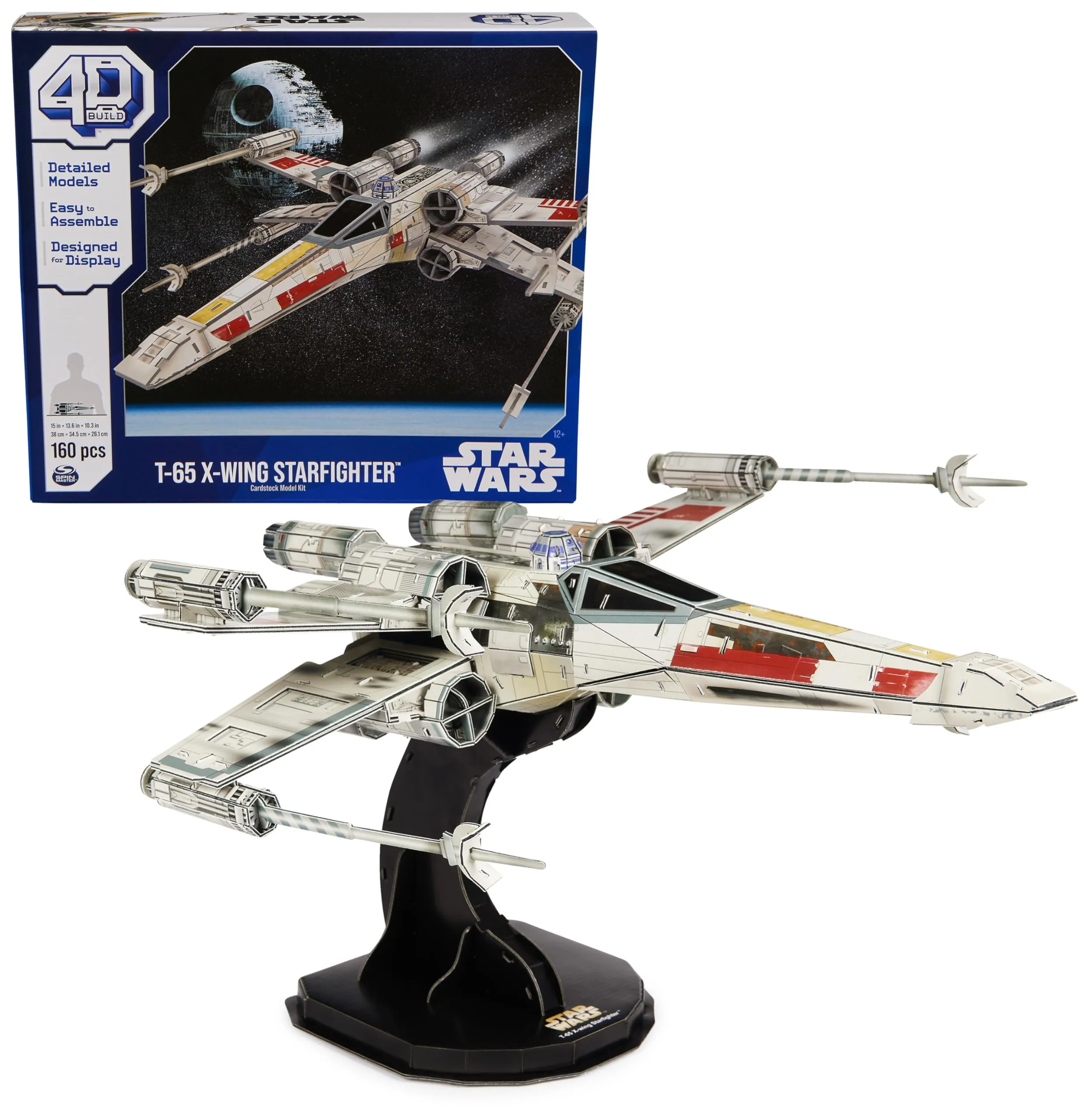 4D BUILD Star Wars T-65 X-Wing Starfighter Model Kit Puzzle 160pc