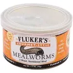 Fluker's Gourmet Style Mealworms - 1.2 oz can