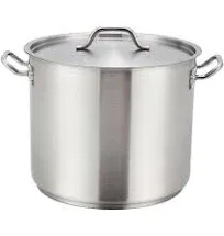 Winco SST-24 Stainless Steel Stock Pot