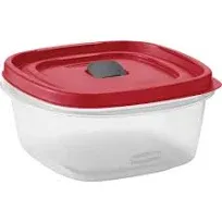 Rubbermaid Easy Find Lid Square 5-Cup Food Storage Container (Pack of 3)