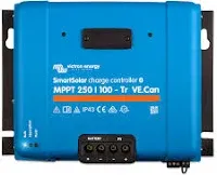 Victron SmartSolar MPPT Solar Charge Controller - 250V - 100Am- VE.Can Port - UL Approved