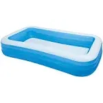 Intex Swim Center 72in x 120in Rectangular Inflatable Swimming Pool, 2 Pack