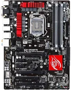 Gigabyte GA-Z97X-GAMING 3 LGA 1150 Z97 Gaming Audio and Networking ATX Motherboard