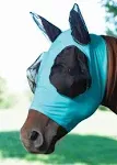 Weaver CoolAid Equine Lycra Fly Mask - Turquoise - Large