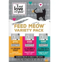 PetFlow I and Love and You Feed Meow Variety Pack