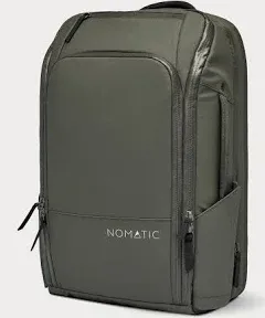 NOMATIC Travel Pack - 20L Water Resistant Laptop Bag - TSA-Ready Expandable Olive Backpack