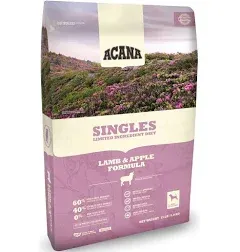 ACANA Lamb & Apple Singles Dry Dog Food