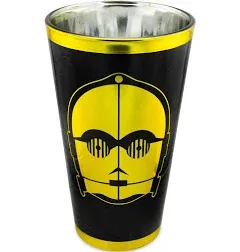 Star Wars C3PO Chrome Pint Glass