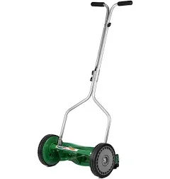 Outdoor Power Tools 304-14S 14-Inch 5-Blade Reel Lawn Mower ,  Green