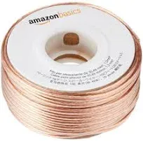 Amazon Basics 16-Gauge Speaker Wire 100 Feet Cardboard Open Box