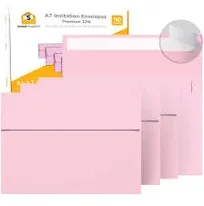 55 Pink Invitation Envelopes