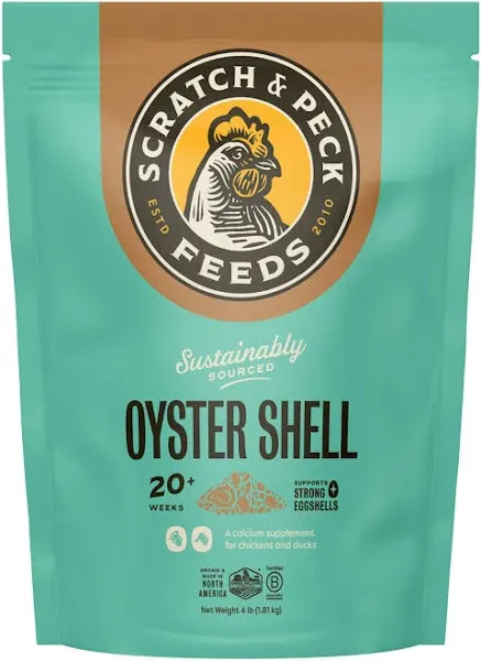 Scratch and Peck Feeds C Luckin' Good Oyster Shell Supplement