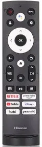 Hisense ERF3M90H Google TV Remote Control