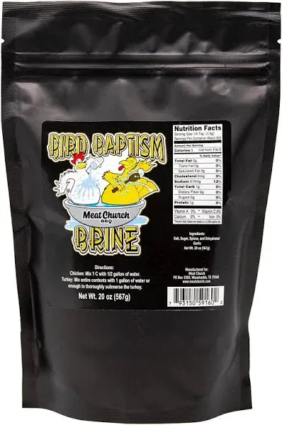 Meat Church Bird Bath Poultry Brine