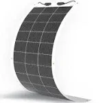 Renogy 100W 12V Monocrystalline Flexible Solar Panel For Boat Car RV Caravan Home, Ultra Lightweight Ultra Thin