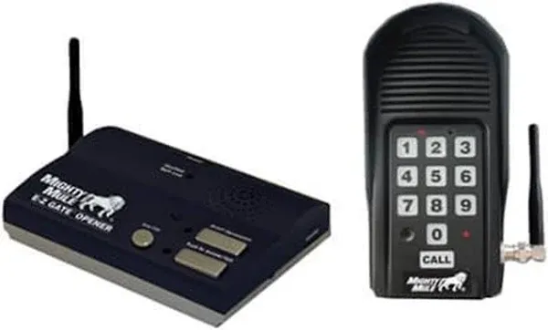 Mighty Mule Wireless Gate Entry Intercom/Keypad System