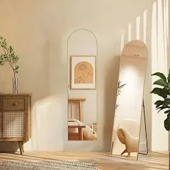 Arched Wall Mounted Full Length Large Standing Mirror