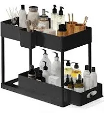 StorageBud 2-Tier Sliding Under Sink Organizer