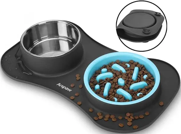 Anipaw Slow Feeder Dog Bowls