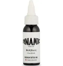 Dynamic Tattoo Ink Black- 1 oz. Bottle