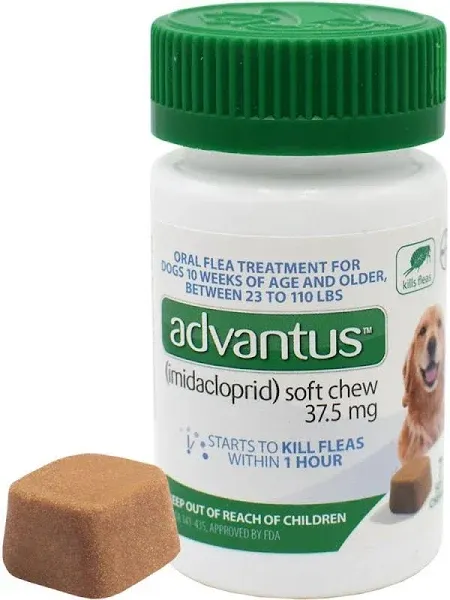 Advantus Soft Chews for Dogs 23-110 lb (7 Count) 4461