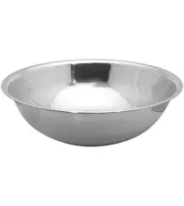 Vollrath Bright Mirror Finish S/S 20-Quart Economy Stainless Steel Mixing Bowl