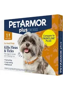 PetArmor Plus Flea and Tick Treatment for Small Dogs