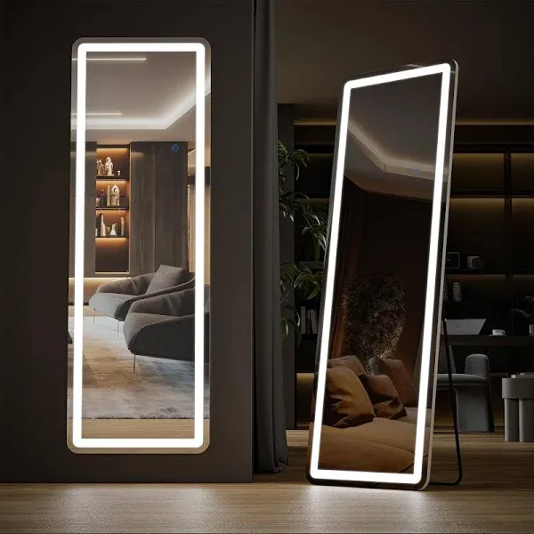 Sweetcrispy Full Length Mirror with LED Lights