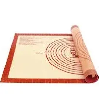 Non-slip Pastry Mat Extra Large with Measurements 28&#039;&#039;By 20&#039;&#039; for Silicone Ba...