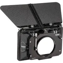 Tilta MB-T12 3-Stage 4x5.65" Carbon Fiber Clamp On Matte Box with Single 95mm Back