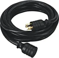 Reliance Controls Generator Cord 4-Prong Plug Indoor/Outdoor General Purpose