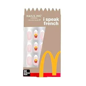 Nails Inc. x McDonald Fake Nails - 30ct