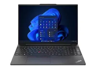 Lenovo ThinkPad E16 Gen 1 21JT001PUS 16" Notebook - WUXGA - 1920 x 1200 - AMD Ryzen 5 7530U Hexa-core (6 Core) 2 GHz - 8 GB RAM 256 GB SSD