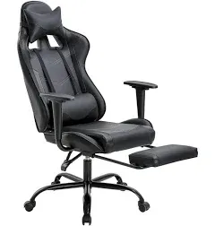 Office Chair PC Gaming Chair Ergonomic Desk Chair Executive PU Leather Computer 