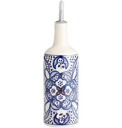 Ceramic Oil or Vinegar Bottle Dispenser ‎Spout Cover Hand-Made (Pack of 1)