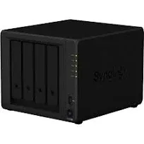 Synology 4 bay NAS DiskStation DS920+ (Diskless), 4-bay; 4GB DDR4