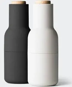 Menu Bottle Grinder Set of 2 - Carbon / Ash / Beech Lid