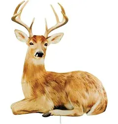 Collections Etc Realistic Deer Outdoor Metal Garden Stake